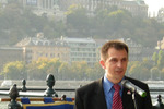  Rede von Csaba Enghy, des Präsidenten des Rotary Clubs Budapest-Budavár