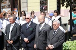  Az átadási ünnepség Ignácz József elnök RC Győr és Dr. J. Essig RC Sindelfingen-Böblingen
